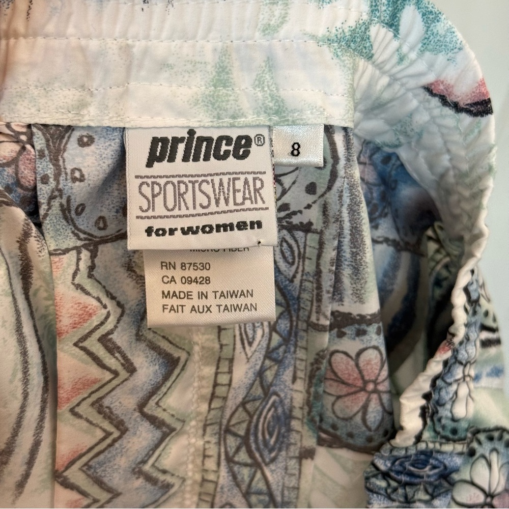 Prince vintage tennis pattern Women's Skirt - Picture 4 of 4